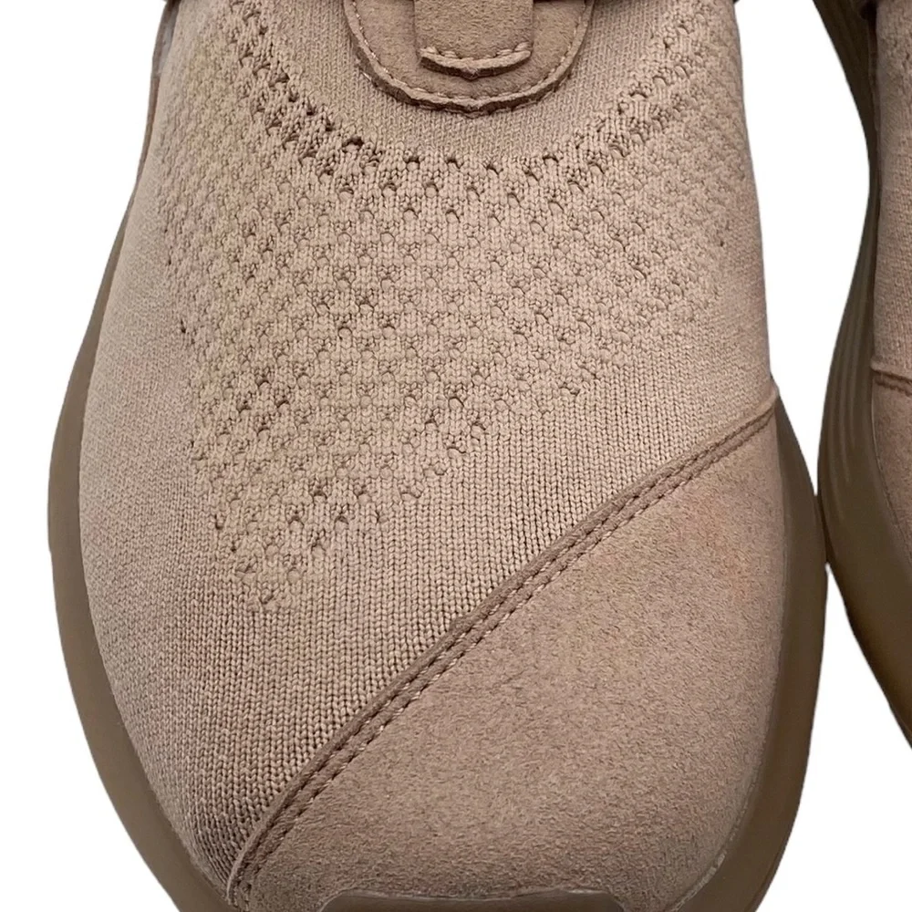 Lane Eight Mens Shoes 9 Trainer AD 1 Dusty Taupe Brown Low Top Athletic Sneakers - Picture 5 of 12